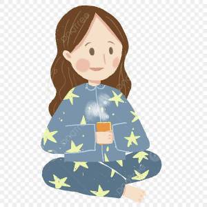 Раскраска девочка в пижаме #34 #259063