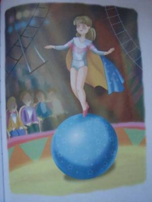 Раскраска девочка на шаре #34 #259358