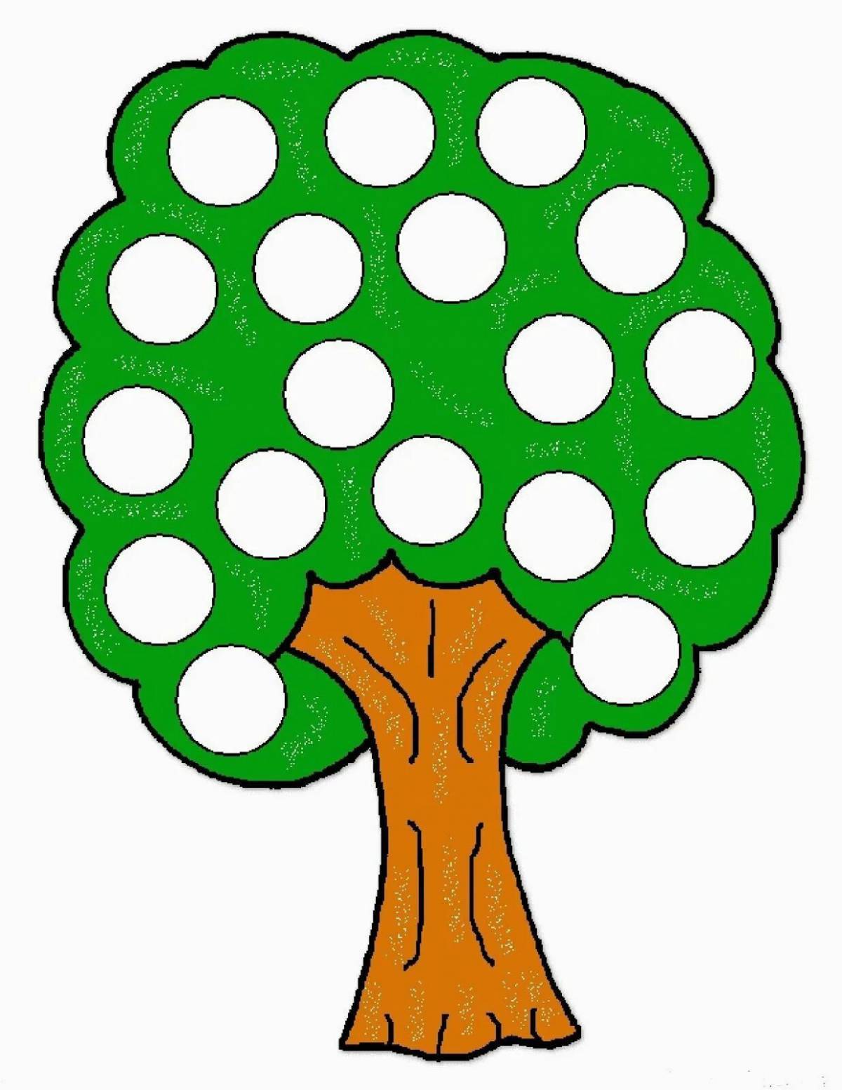 дерево с цифрами картинки