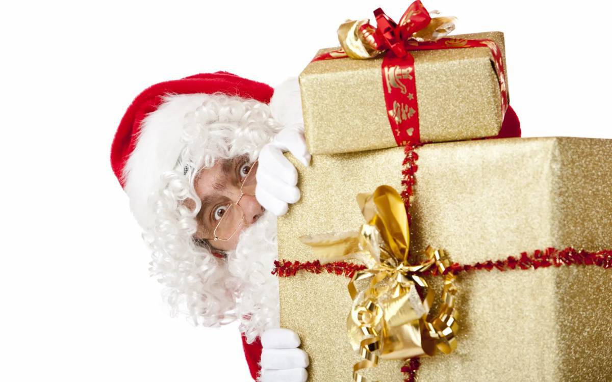 Дед мороз с подарками #10