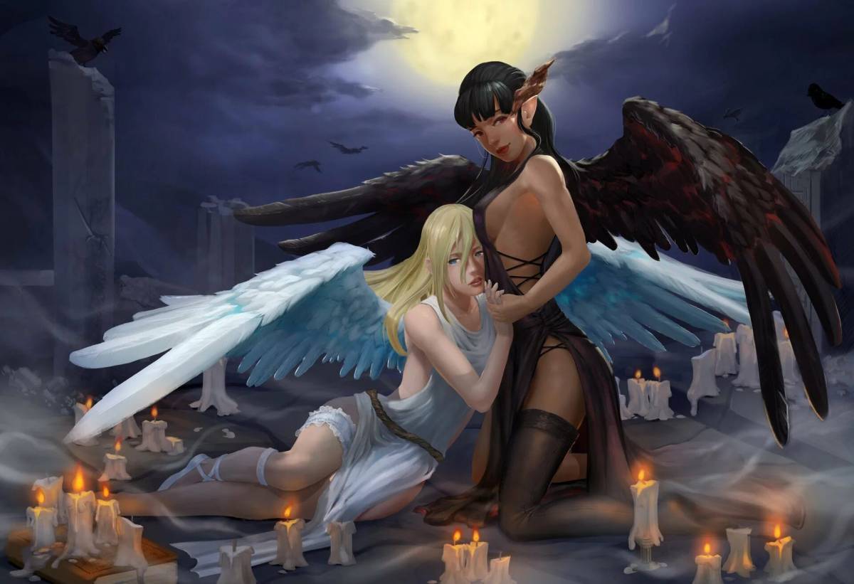 Демон и ангел #38
