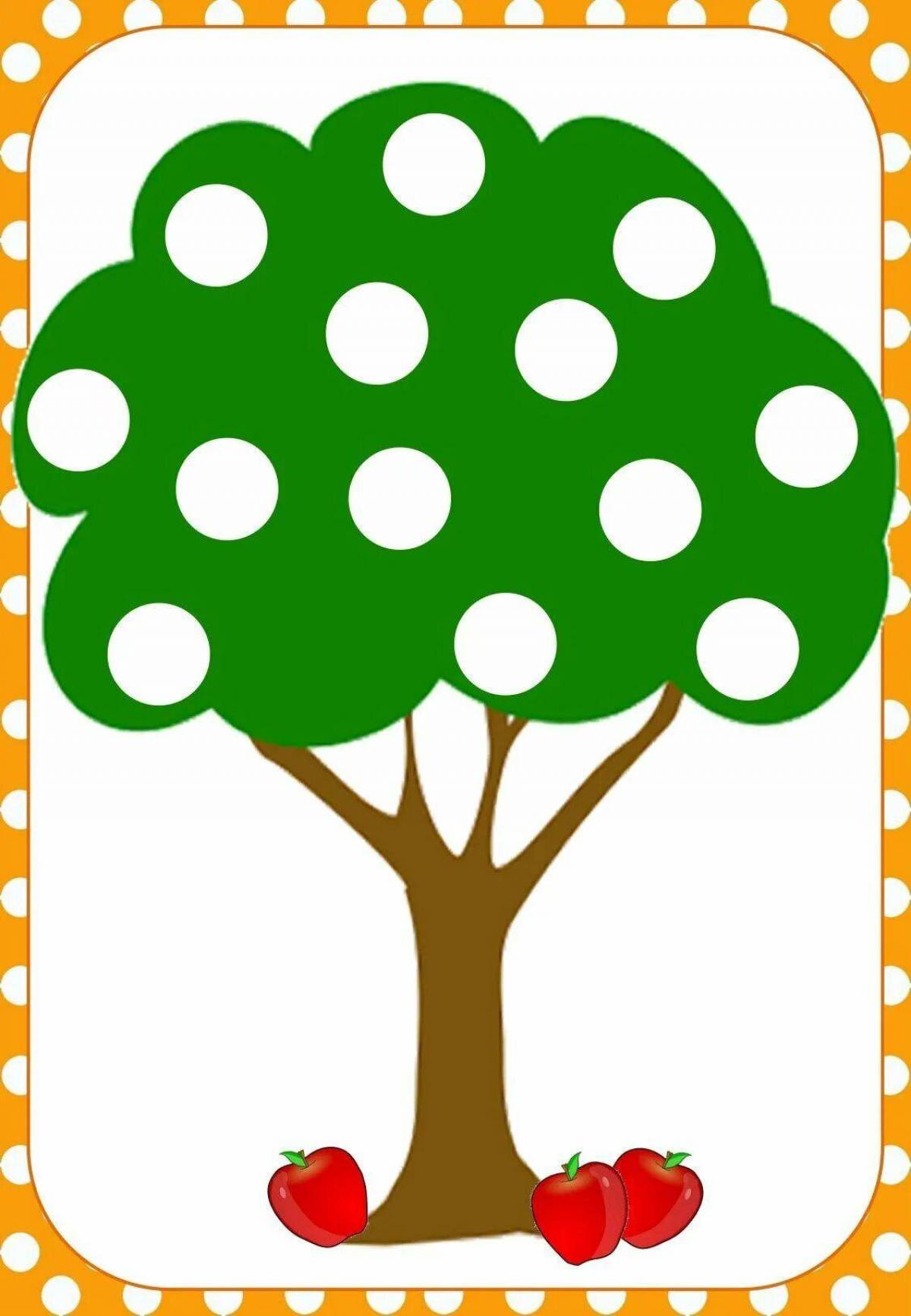Дерево для детей 2 3 лет #5