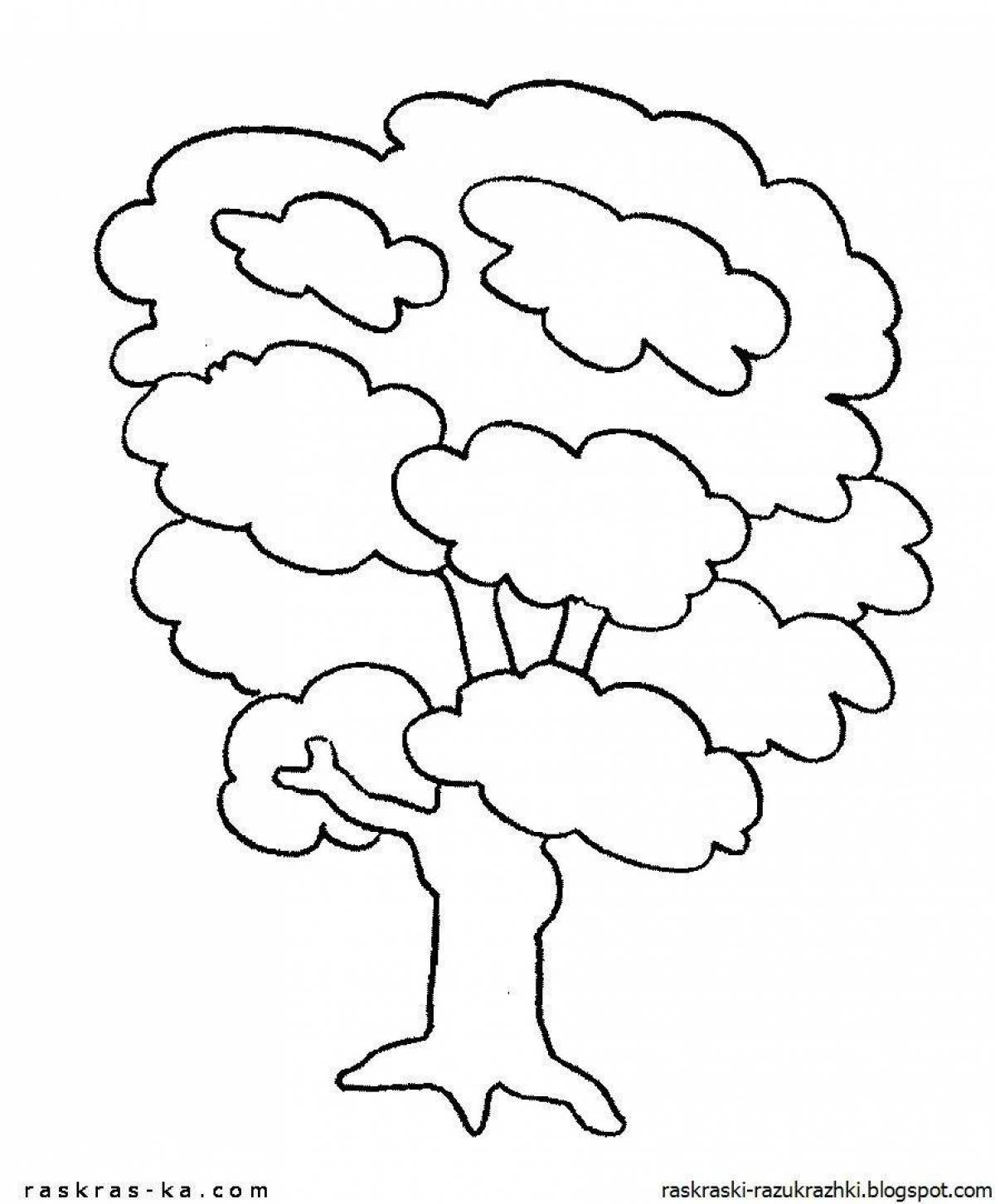 Дерево для детей 3 4 лет #15