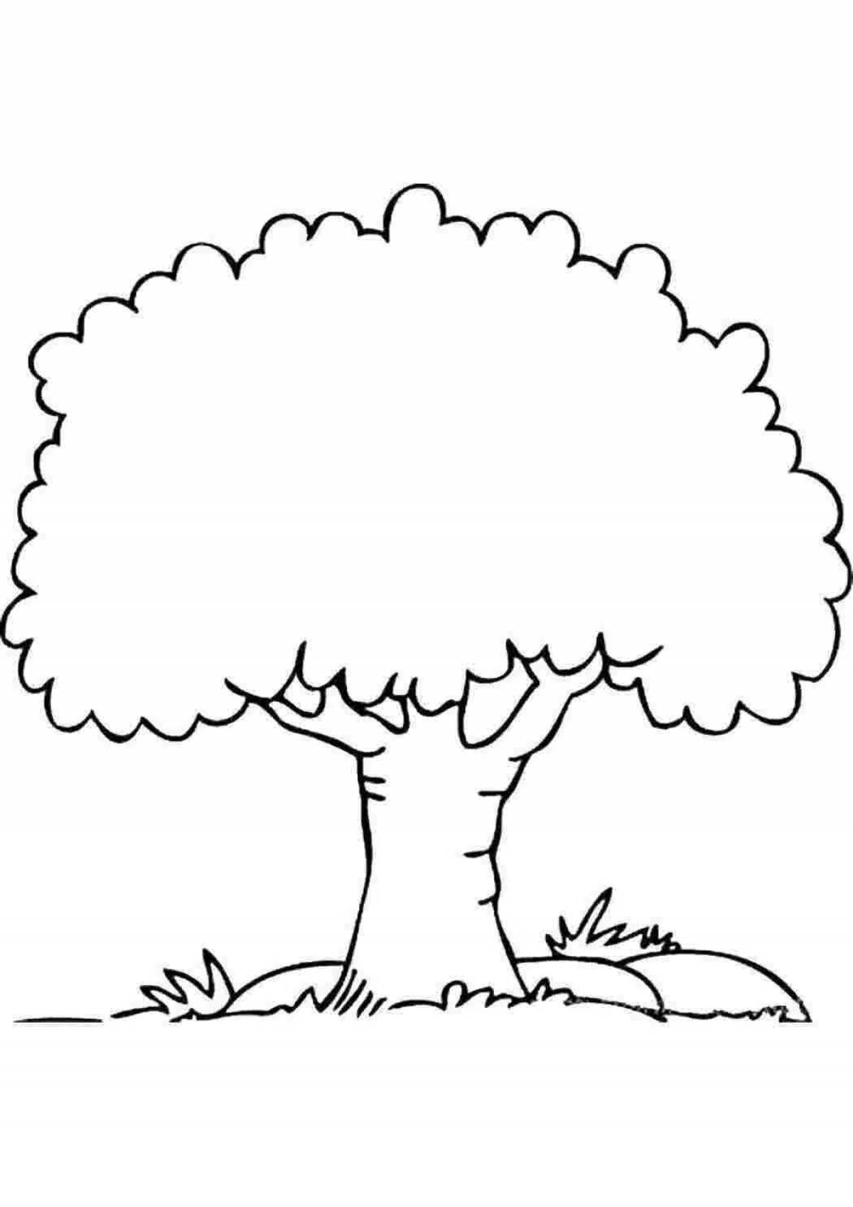 Дерево для детей 3 4 лет #25