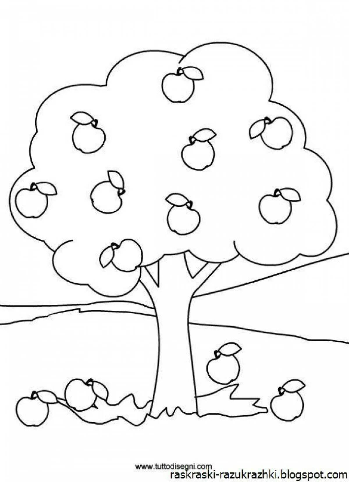Дерево для детей 3 4 лет #35