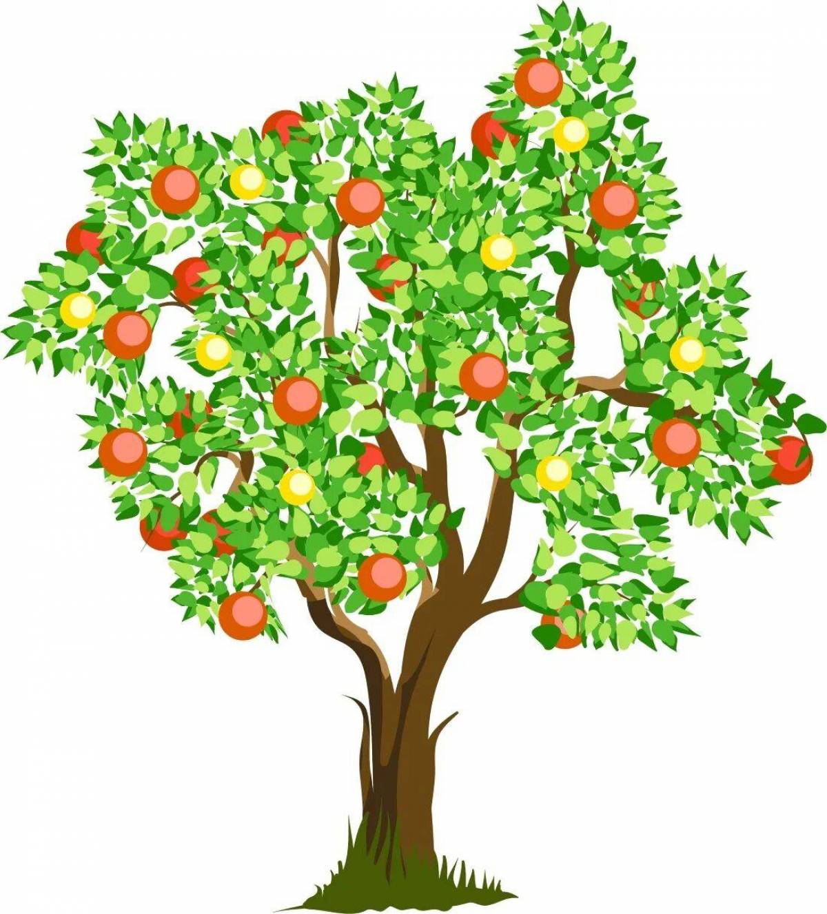 Дерево с яблоками #20
