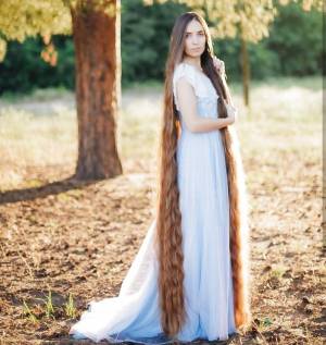 Раскраска девушки с длинными волосами #16 #260435