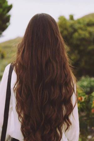 Раскраска девушки с длинными волосами #26 #260445