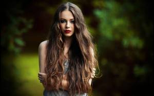 Раскраска девушки с длинными волосами #35 #260454