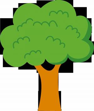 Раскраска дерево для детей 2 3 лет #2 #262957