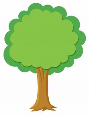 Раскраска дерево для детей 2 3 лет #10 #262965