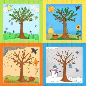 Раскраска дерево для детей 5 6 лет #27 #263058