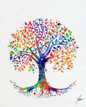 Раскраска дерево жизни #8 #263150