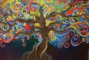 Раскраска дерево жизни #25 #263167