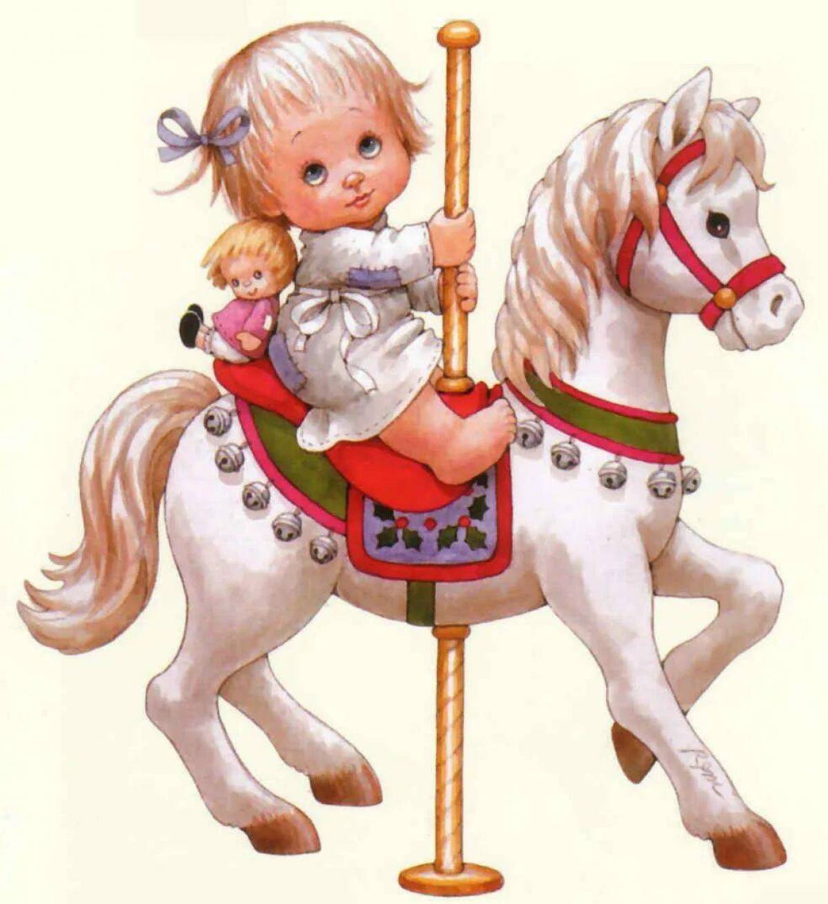 Лошадка открытки. Лошадка для детей. Карусель с лошадками. Лошадка иллюстрации детские. Лашадки дляма лень кихдете.