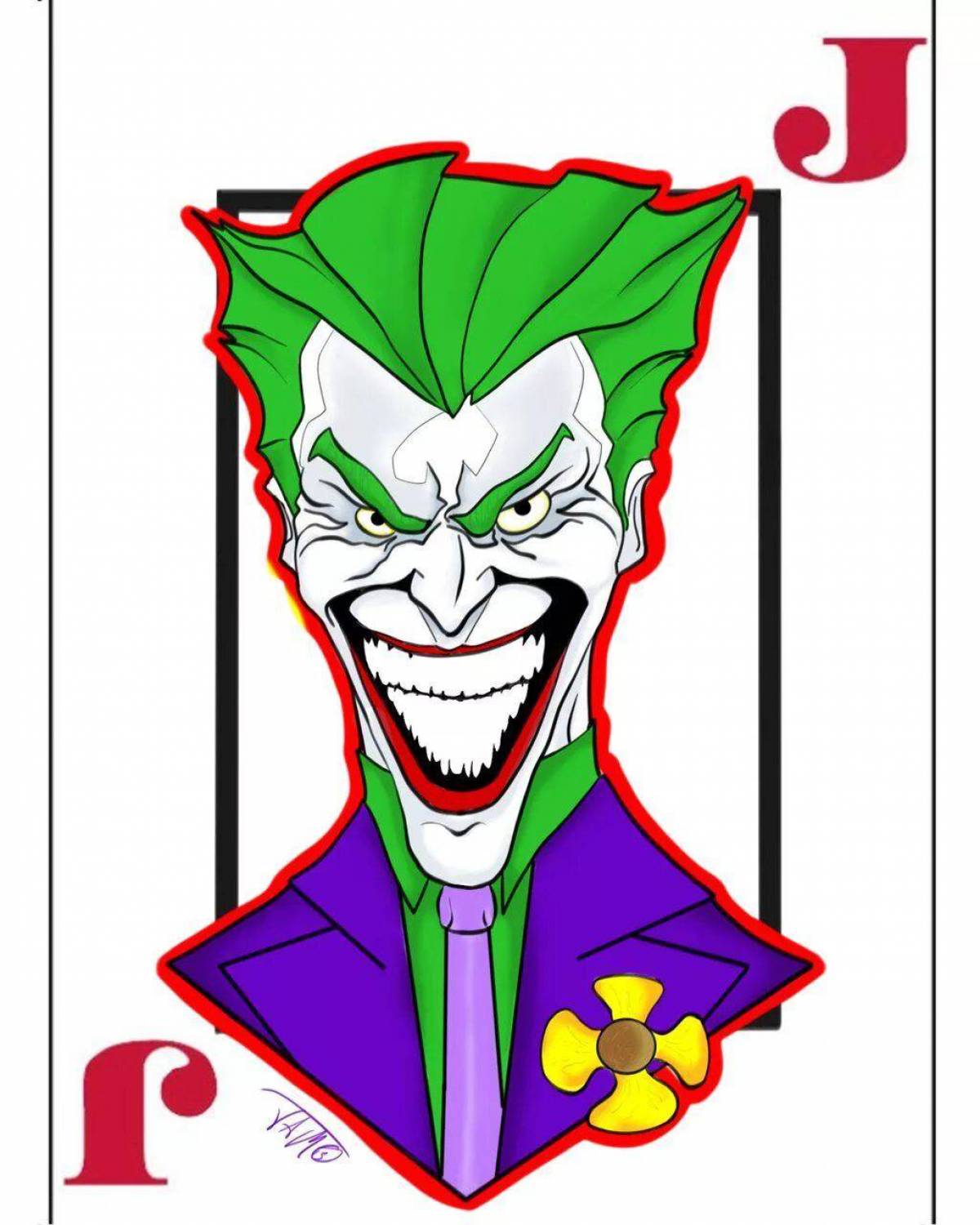 Jokers borda. Джокер карта. Джокер мультяшный. Карты Джокера из комиксов.