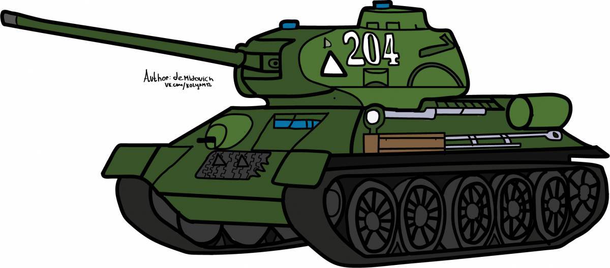 Детская танк #6