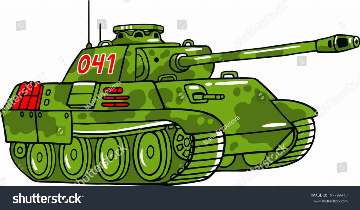 Детская танк #23
