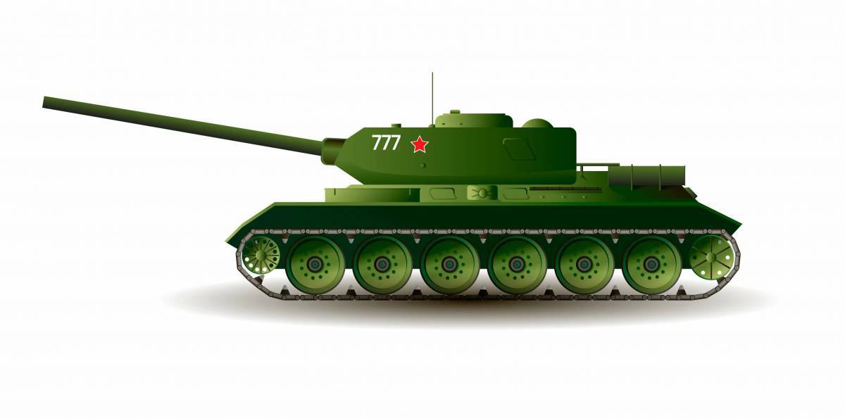 Детская танк #35