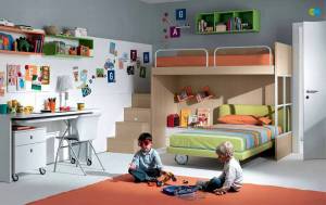 Раскраска детская комната с мебелью #3 #264322