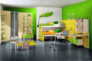 Раскраска детская комната с мебелью #7 #264326