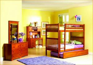 Раскраска детская комната с мебелью #24 #264343