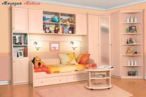 Раскраска детская комната с мебелью #30 #264349
