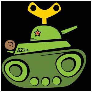 Раскраска детская танк #8 #264550