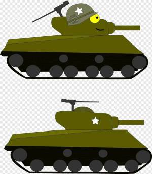 Раскраска детская танк #22 #264564