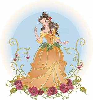 Раскраска детские принцессы #22 #265469