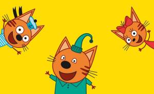 Раскраска детские три кота #7 #265565
