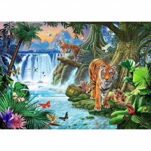 Раскраска джунгли с животными #28 #266994