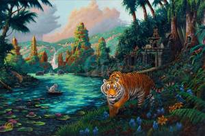 Раскраска джунгли с животными #29 #266995