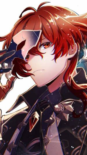 Раскраска дилюк геншин #12 #267927