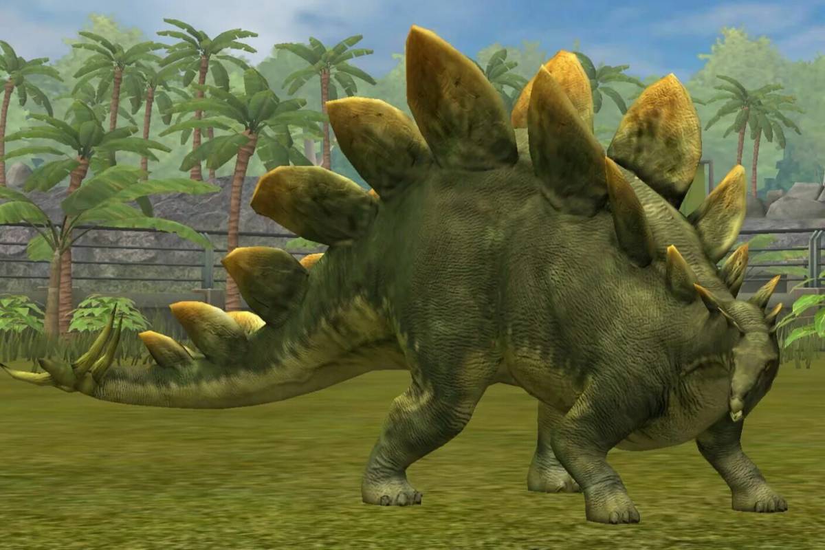 Динозавр стегозавр #11