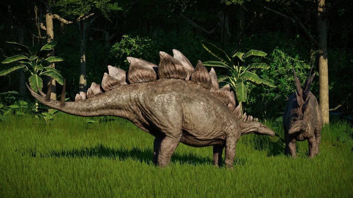 Динозавр стегозавр #35