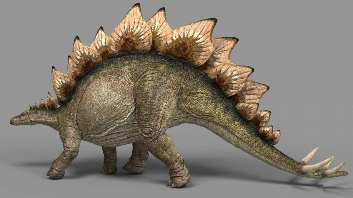 Динозавр стегозавр #39