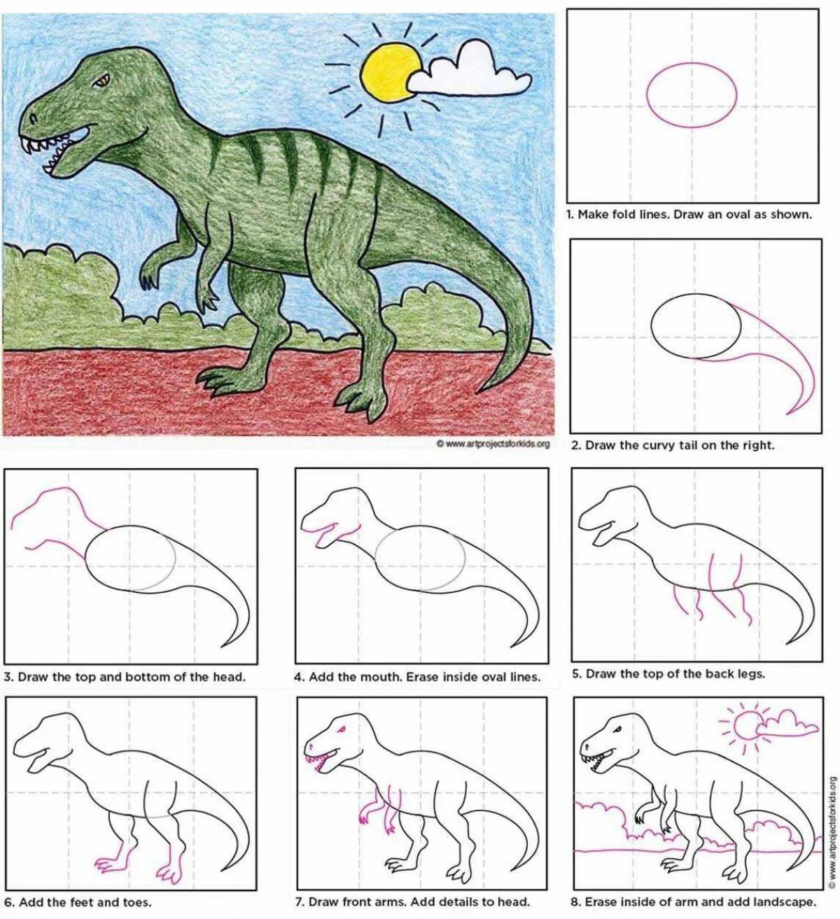 Динозавры для детей 5 8 лет #5