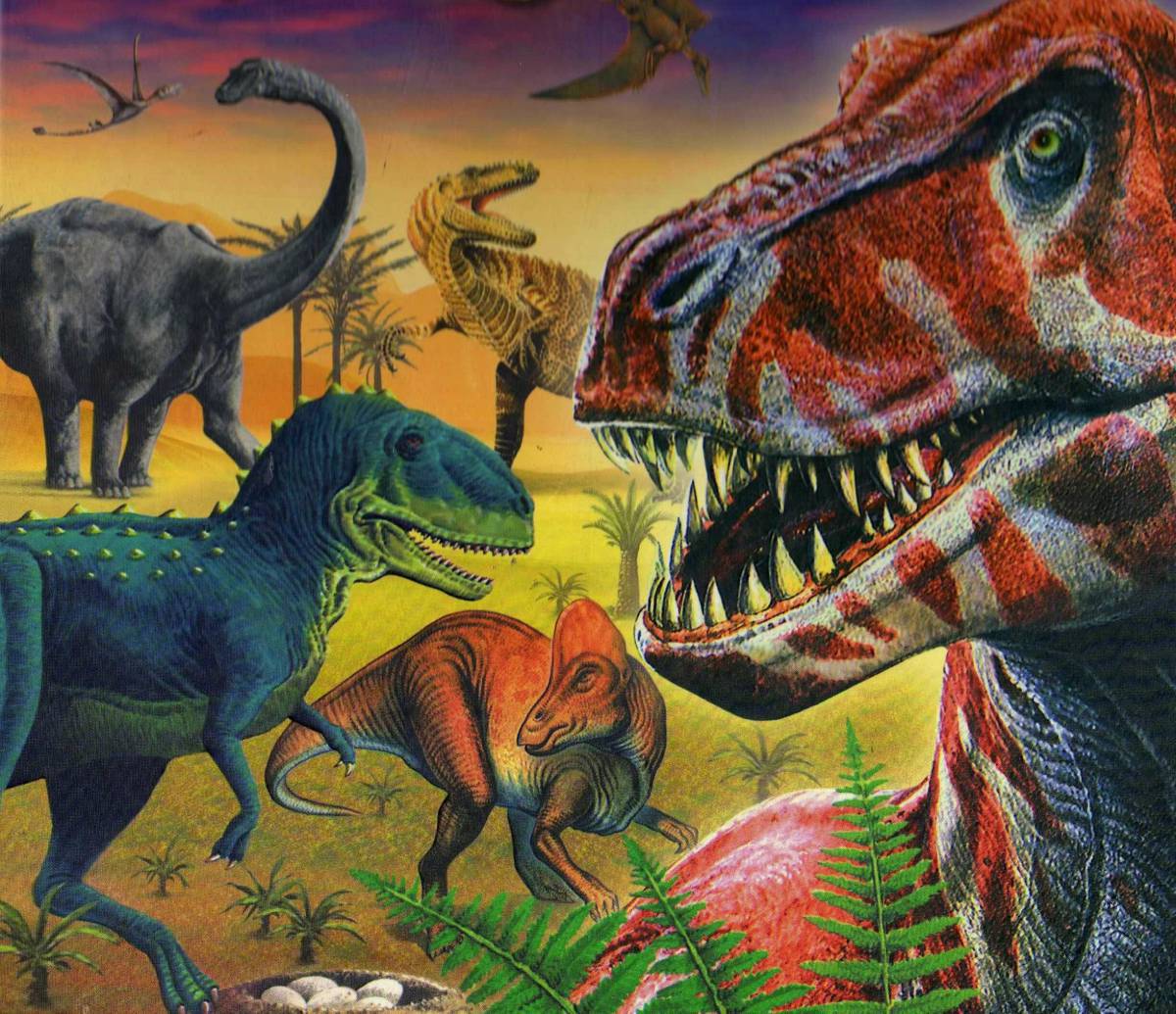 Динозавры много #28