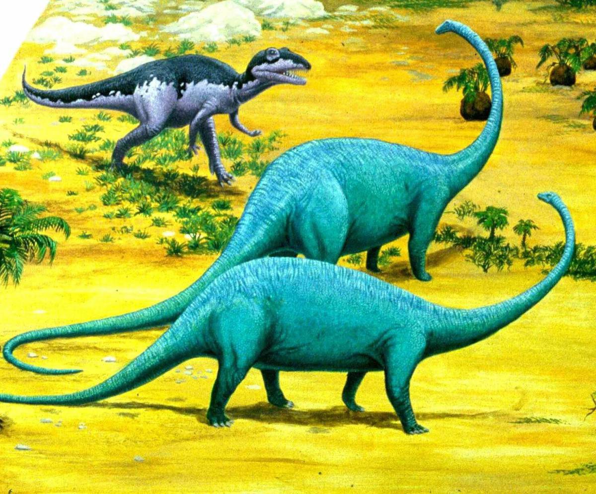 Диплодок динозавр #25