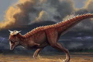Раскраска динозавр карнотавр #20 #268141