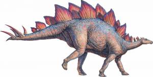 Раскраска динозавр стегозавр #7 #268202