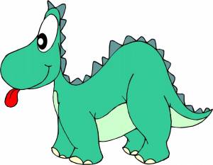 Раскраска динозаврик для детей #2 #268236