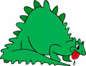 Раскраска динозаврик для детей #9 #268243