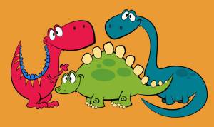 Раскраска динозаврик для детей #19 #268253