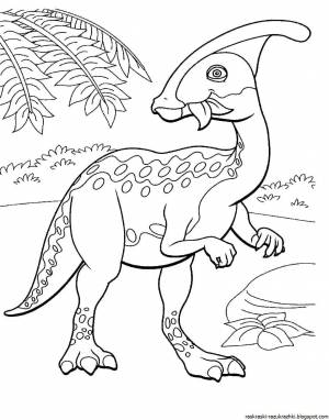 Раскраска динозавры для детей 7 лет #12 #268350