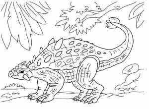 Раскраска динозавры для детей 7 лет #13 #268351