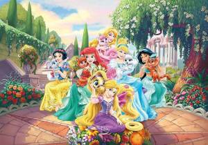 Раскраска диснеевские принцессы #8 #268777