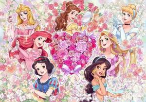 Раскраска диснеевские принцессы #30 #268799