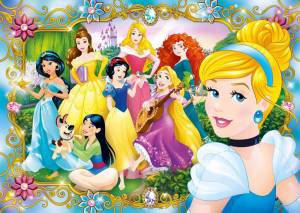 Раскраска диснеевские принцессы #35 #268804